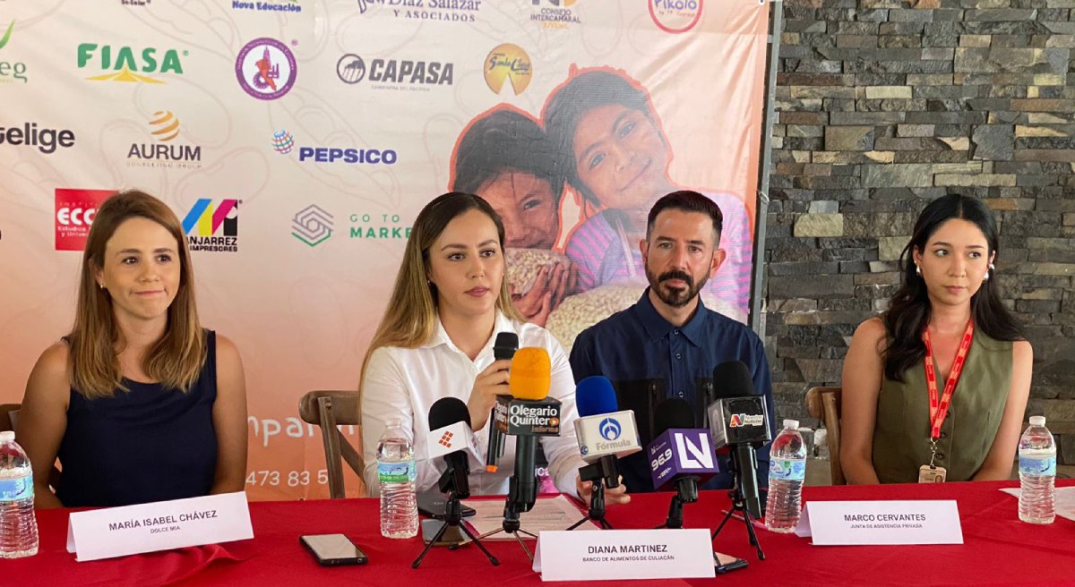 Invita el Banco de Alimentos de Culiacán a participar en la jornada “Un día para compartir”