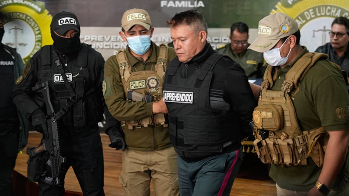 Detienen al general Zúñiga tras intento de golpe de Estado en Bolivia
