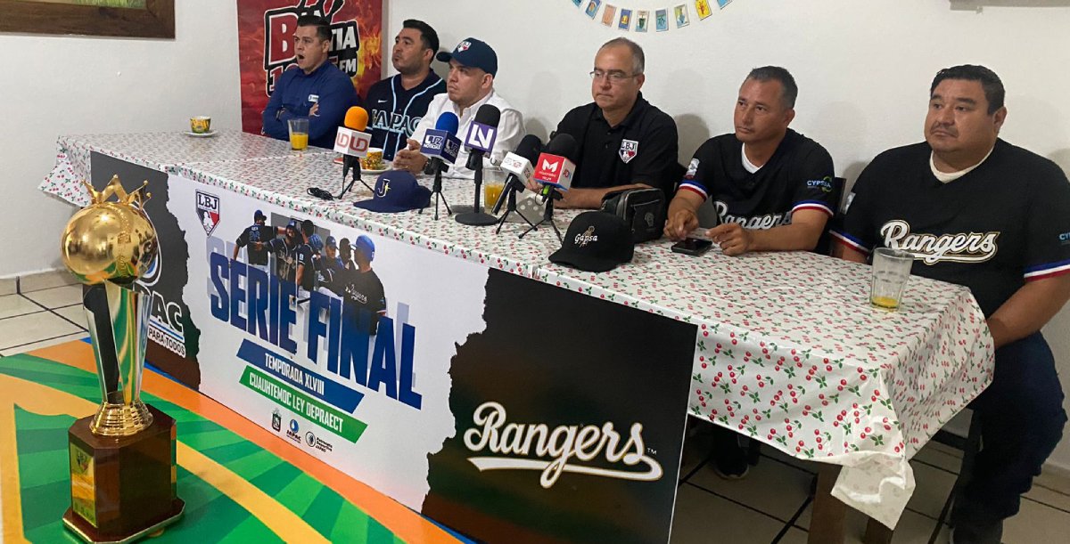 Todo listo para la final de la Liga de Beisbol Japac de Primera Fuerza