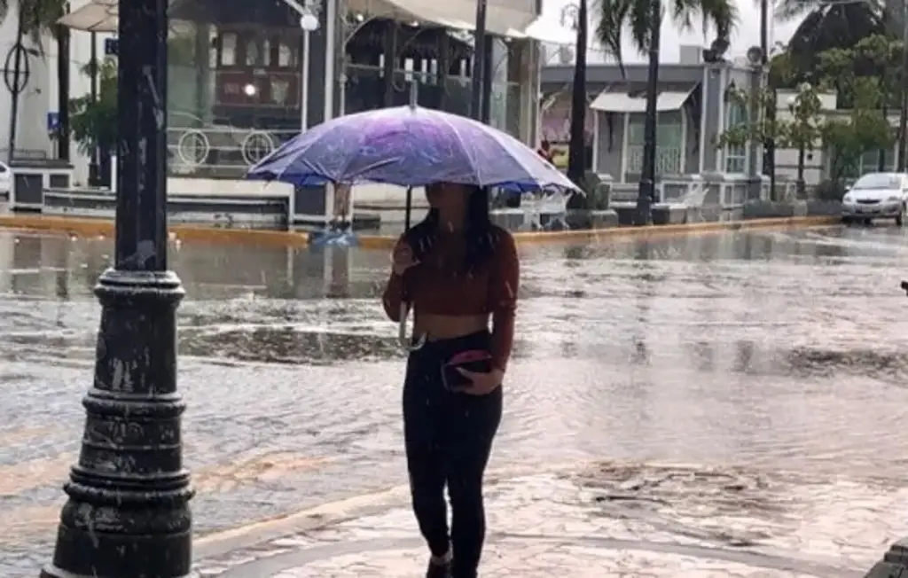 ¡Llueve porque llueve! Hoy se esperan precipitaciones de 50 a 75 mm en Sinaloa