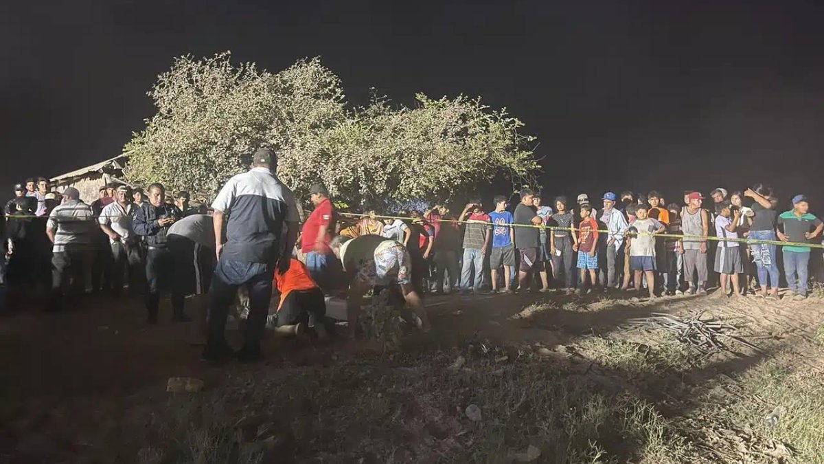 Después de una intensa búsqueda localizan cuerpo de menor desaparecido en un estanque de agua en Escuinapa