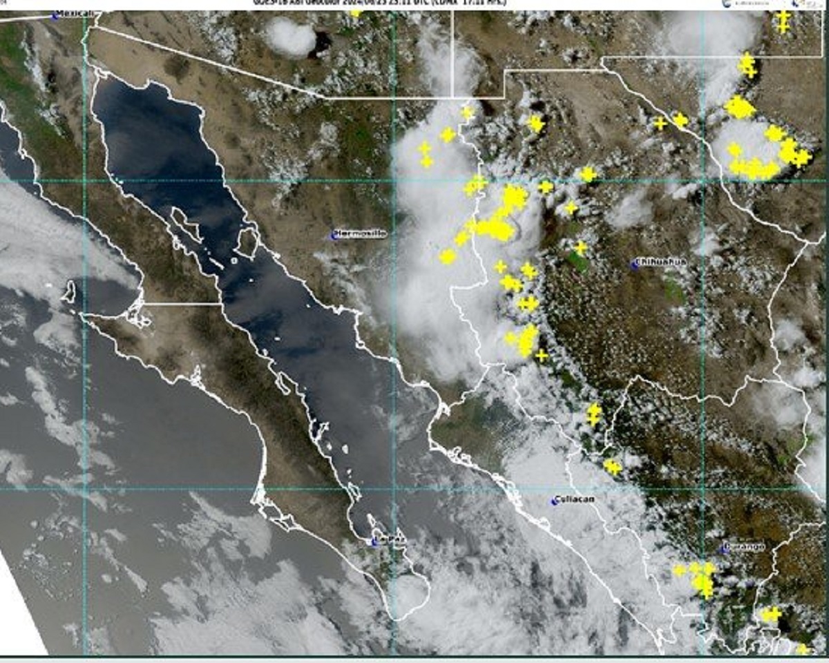 ¿Va a llover en Sinaloa esta noche?, esto dice el Sistema Meteorológico Nacional