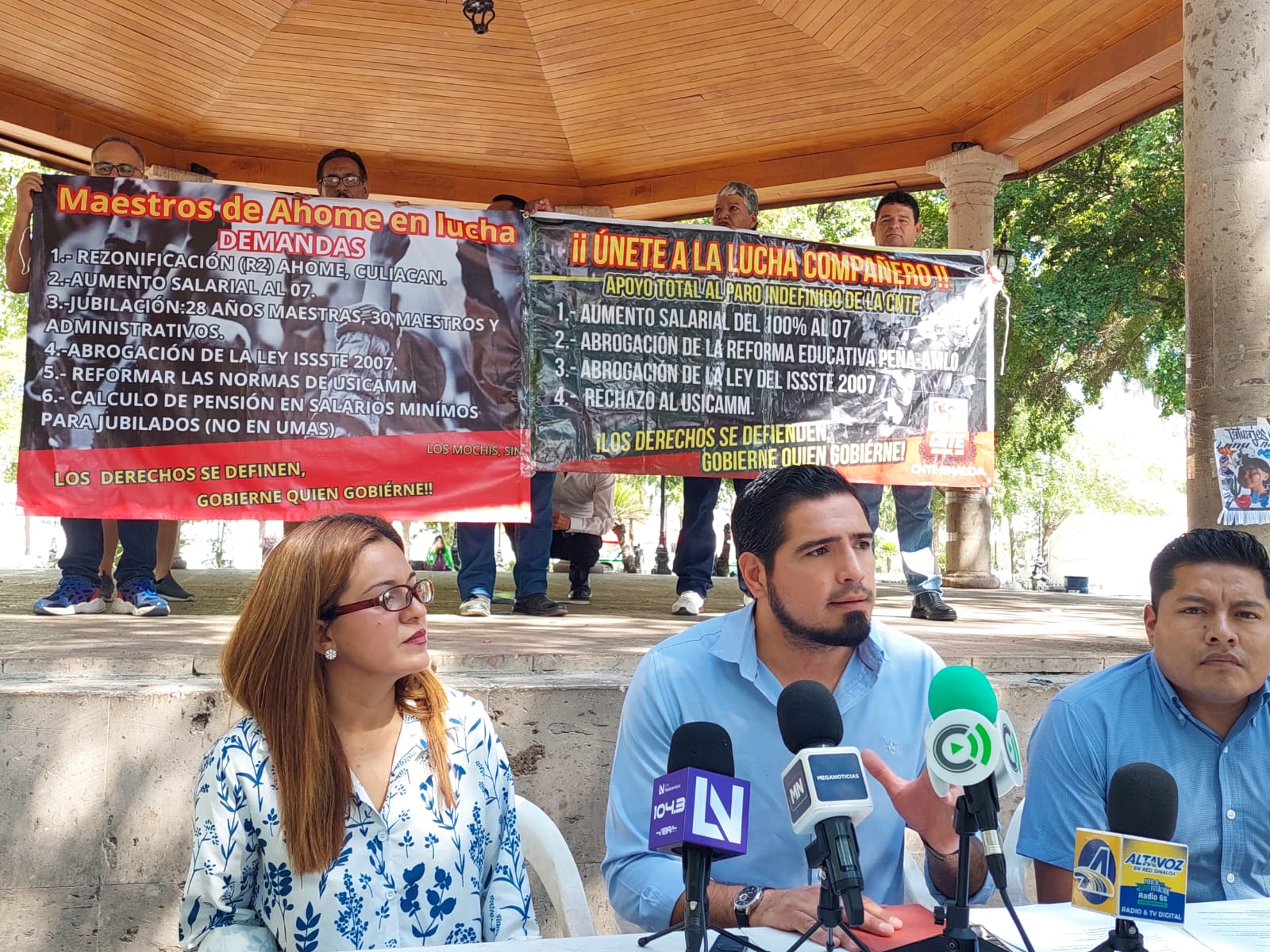 Anuncian trabajadores de la educación marcha en Los Mochis para este martes 11 de junio