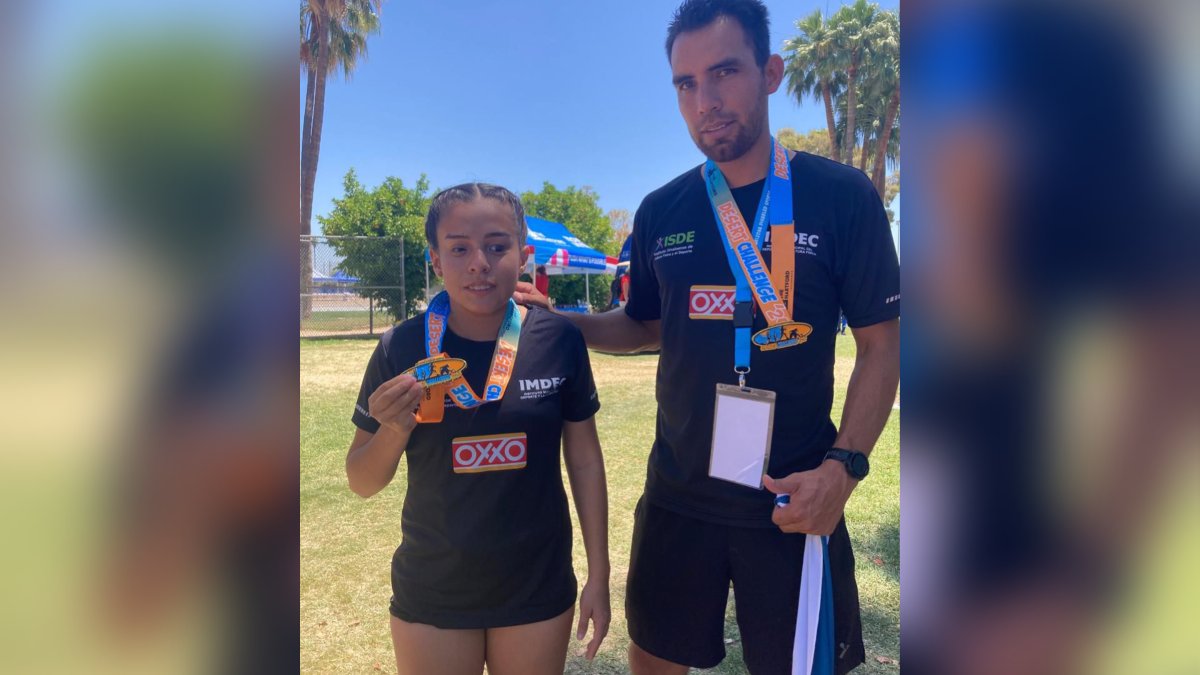 María de Jesús Ibarra gana tres oros en el Desert Challenge Games 2024 en Arizona