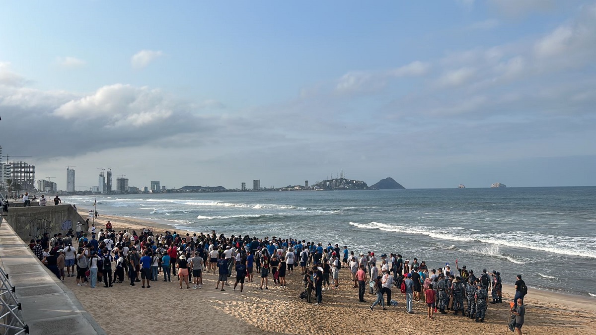 ‘Estamos dando ejemplo en Mazatlán’, Gran Acuario también fue parte de limpieza de playas en el Día Mundial de Los Océanos
