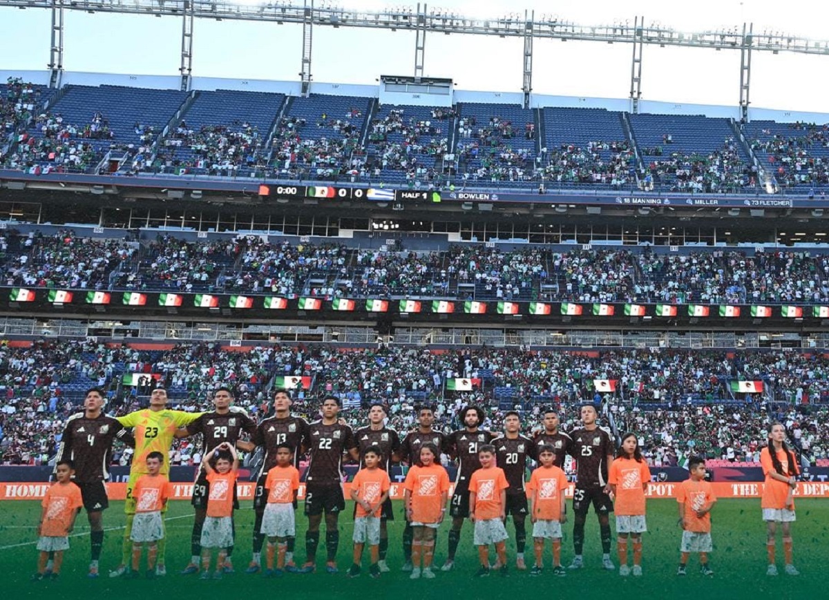Uruguay goleó a México en Denver