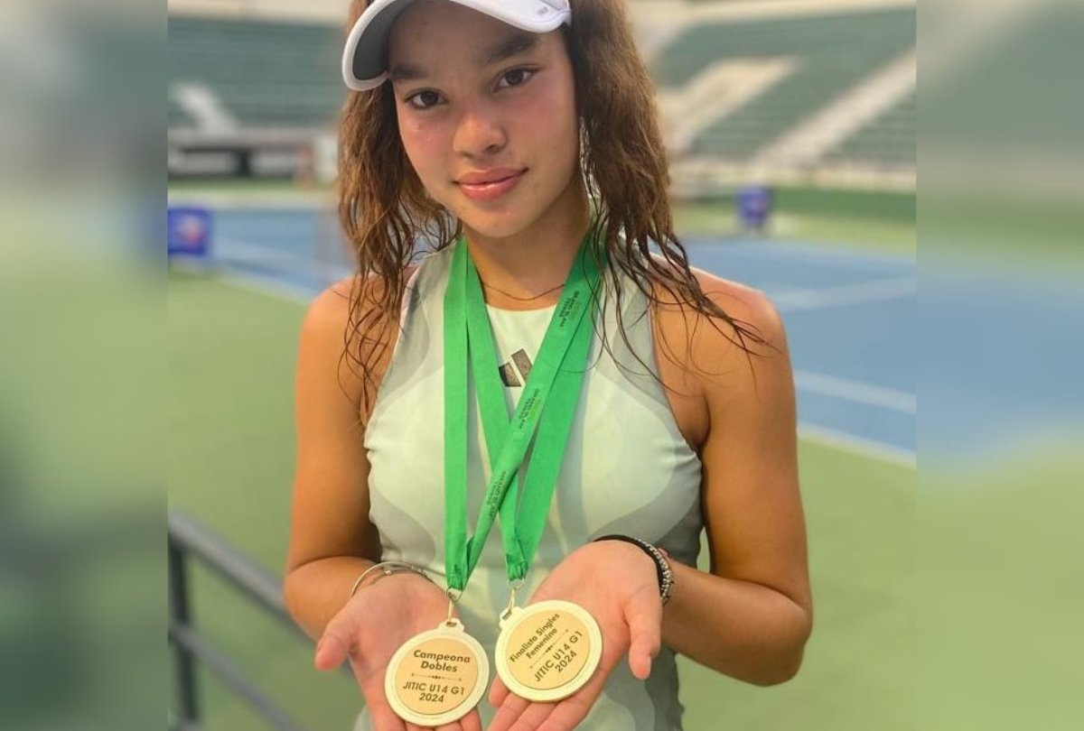 Monserrat Montaño se corona en los Juegos Internacionales de Tenis en República Dominicana
