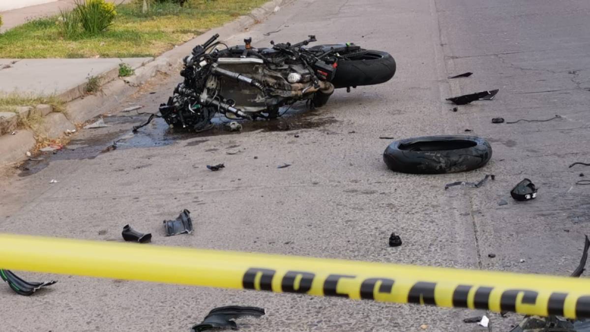 Muere motociclista tras accidente en el sector Las Palmas, Los Mochis