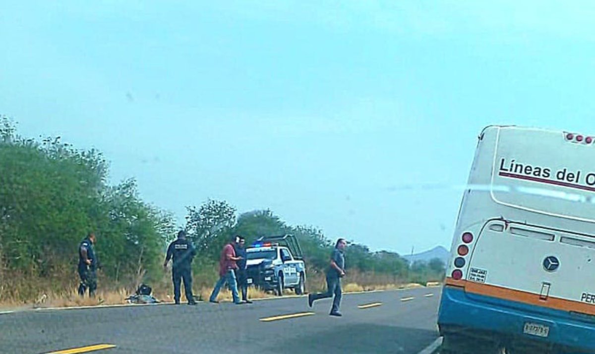 Muere mujer arrollada sobre la maxipista Culiacán-Mazatlán