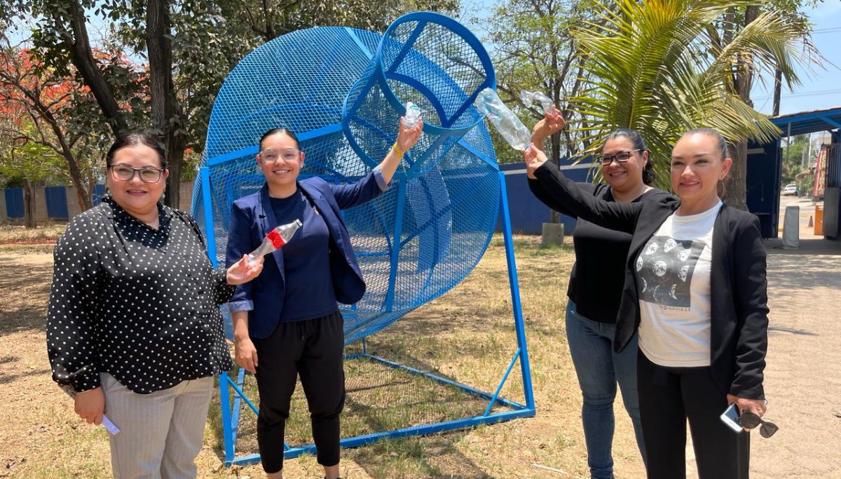 ‘Mueve el bote, vamos a separar’ llega a la Upsin en Mazatlán, Ecología hace equipo en separación de residuos