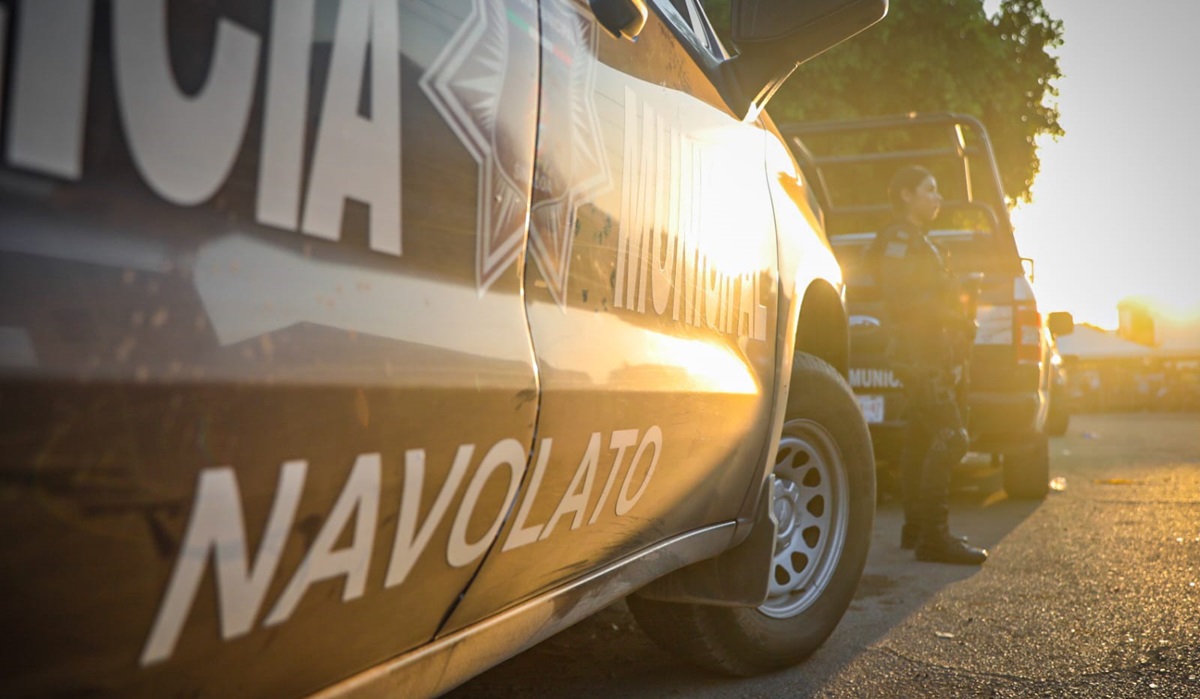 Patrulla de Policía en Navolato