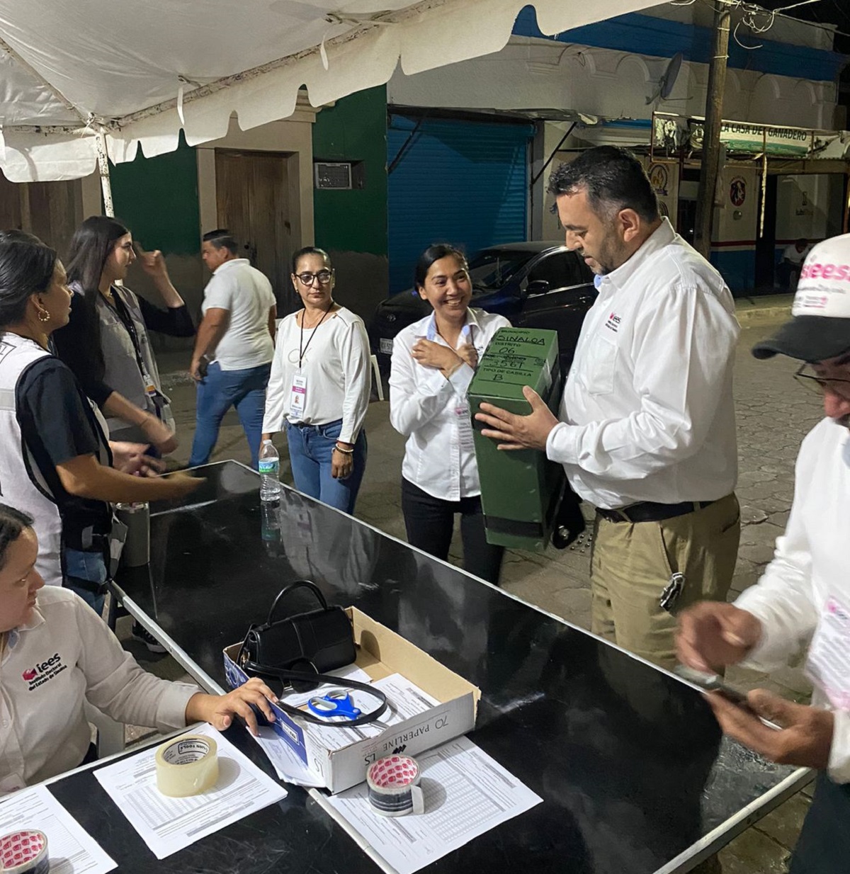 Llega el primer paquete electoral al Consejo Municipal Electoral de Sinaloa municipio