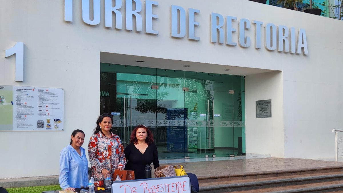 Si las manifestantes nos acompañan en esa lucha van a obtener seguramente su beneficio: Robespierre Lizárraga