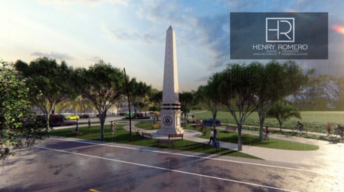Inicia primera etapa del Obelisco Rotario en honor a quienes han formado parte de la creación de Salvador Alvarado