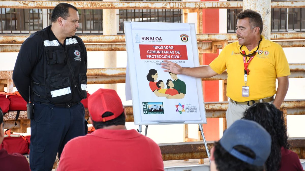 PC de Angostura integra brigadas comunitarias para prevenir daños por fenómenos naturales