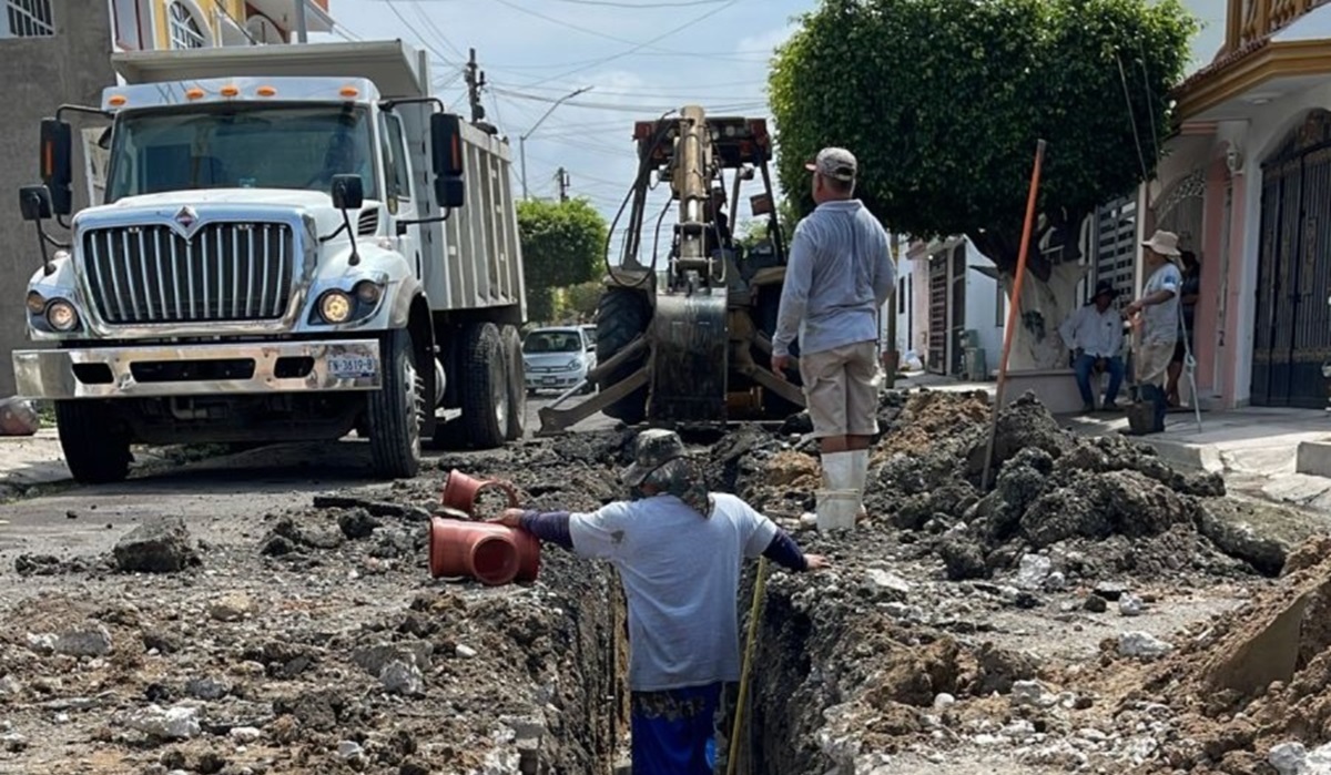 Mejorarán el drenaje en el Fovissste Jabalíes, de Mazatlán; han comenzado su rehabilitación