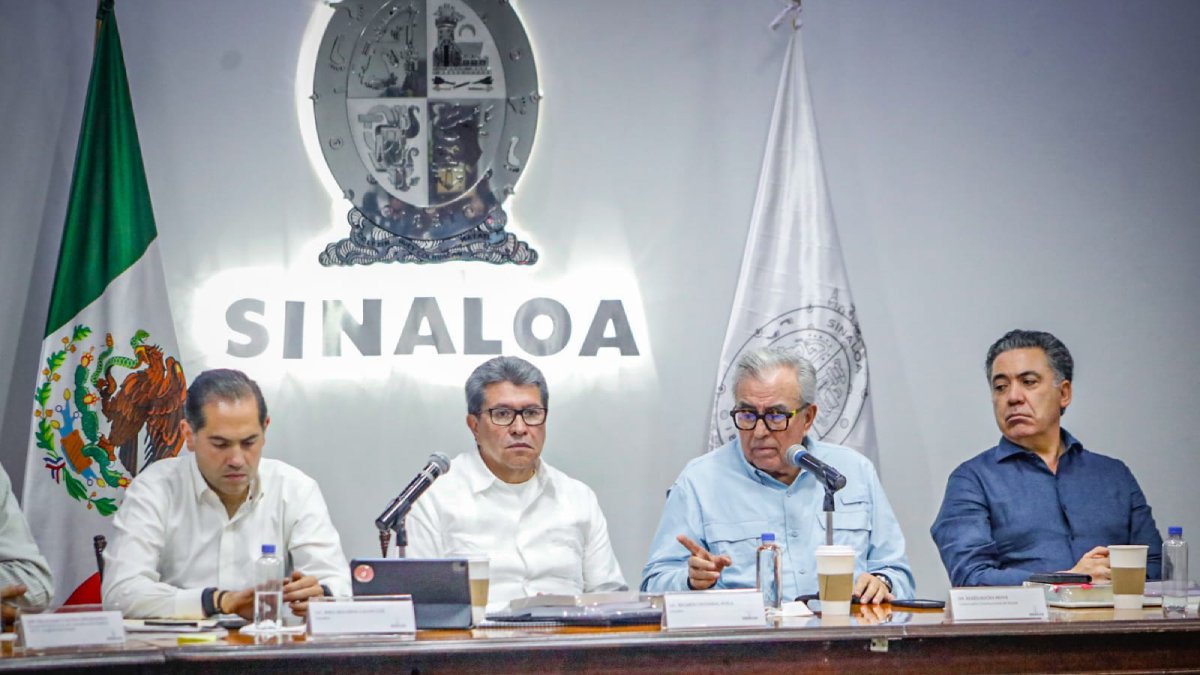 ¡Ricardo Monreal está en Sinaloa! Anuncia junto al gobernador foro sobre reforma de AMLO al Poder Judicial