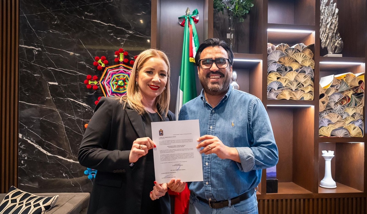 Juan de Dios Gámez nombra a María del Carmen Morales como secretaria de Obras y Servicios Públicos