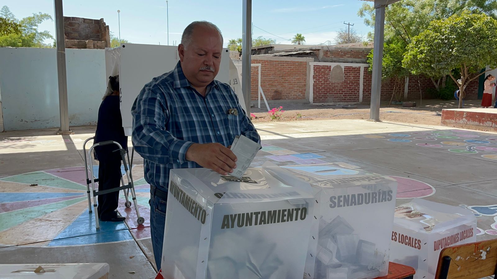 “Esperamos que sea una jornada electoral de mucha paz”: Rolando Mercado, candidato a la alcaldía de Sinaloa