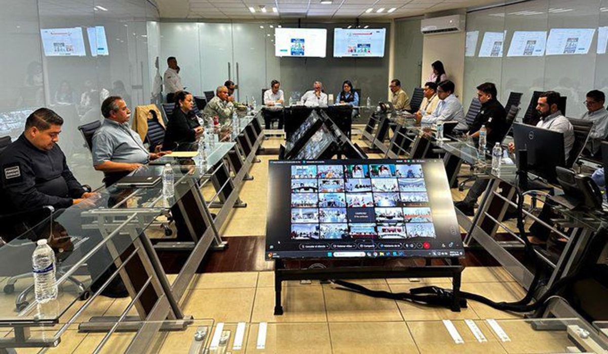 Por un voto pleno y seguro en Sinaloa, gobernador coordina esfuerzos con autoridades federales y estatales