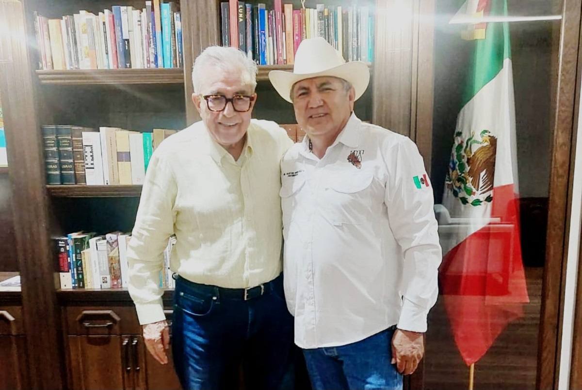 “Para trazar un futuro próspero para los ganaderos”; se reúnen presidente de la UGRS y gobernador Rubén Rocha