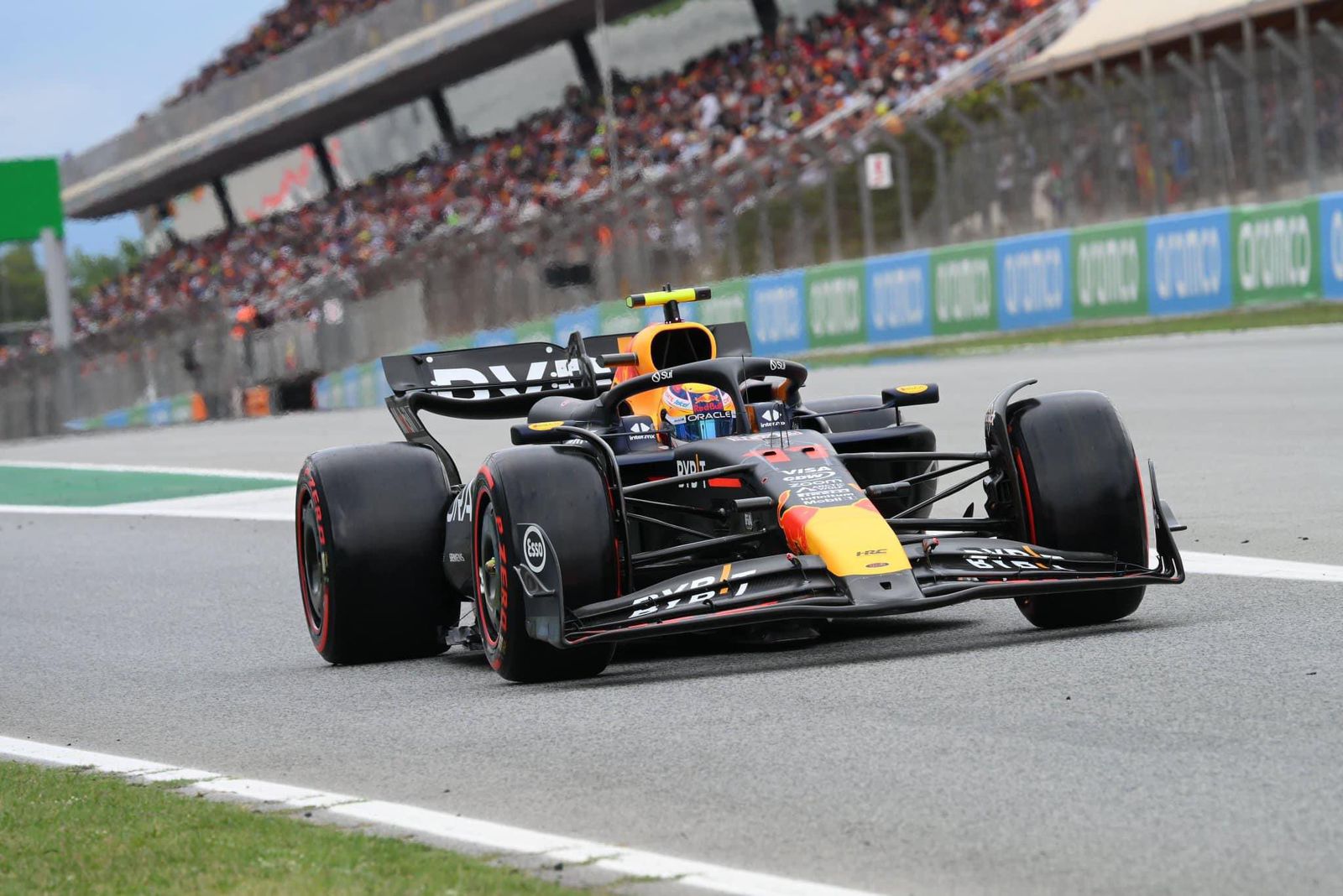 Sergio ‘Checo’ Pérez finaliza octavo en el Gran Premio de España