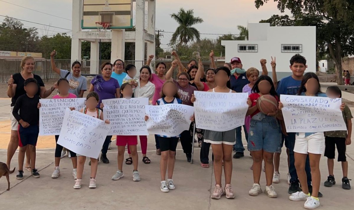 ¡Sin acuerdos! Continúa conflicto por la construcción de techumbre en la sindicatura de Nío, Guasave