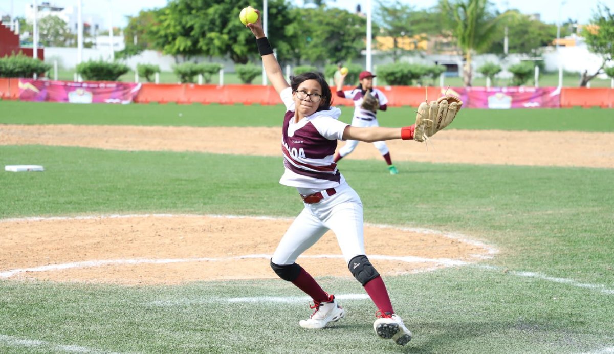 Sinaloa concreta sin hit, ni carrera en softbol de Nacionales Conade 2024