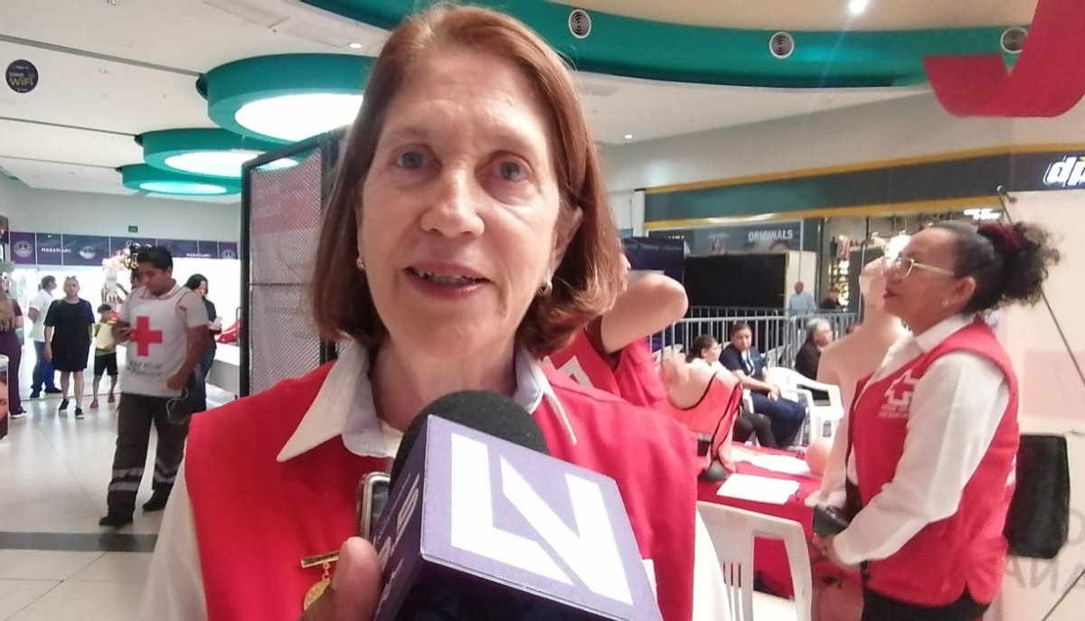 Cruz Roja Mazatlán realiza curso de primeros auxilios y otras actividades para llegar a la meta al final del año