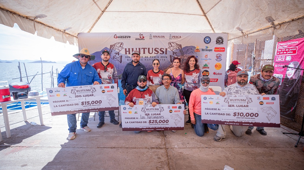 Tercer torneo de pesca El Huitussi 2024 supera expectativas