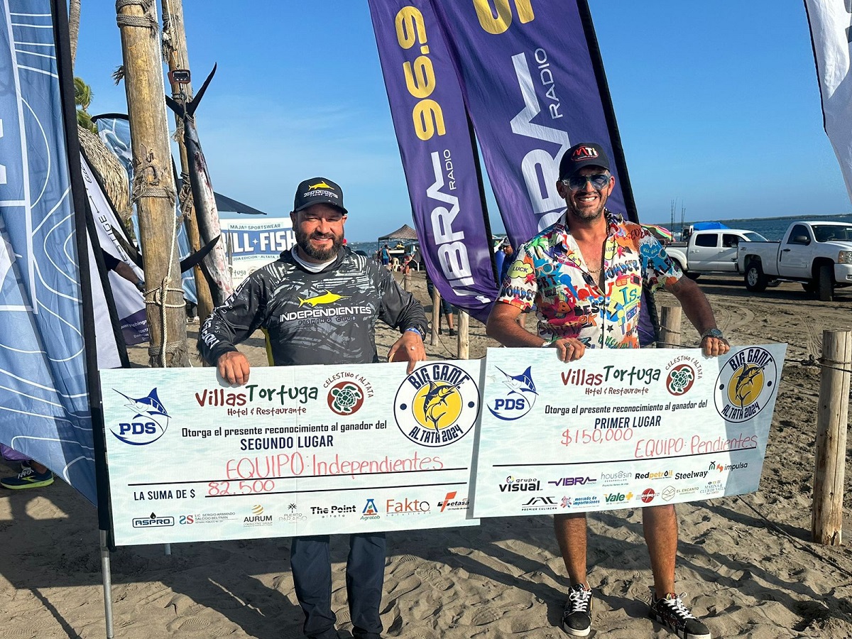 ¡Supera expectativas! Todo un éxito el torneo de pesca Big Game Altata 2024
