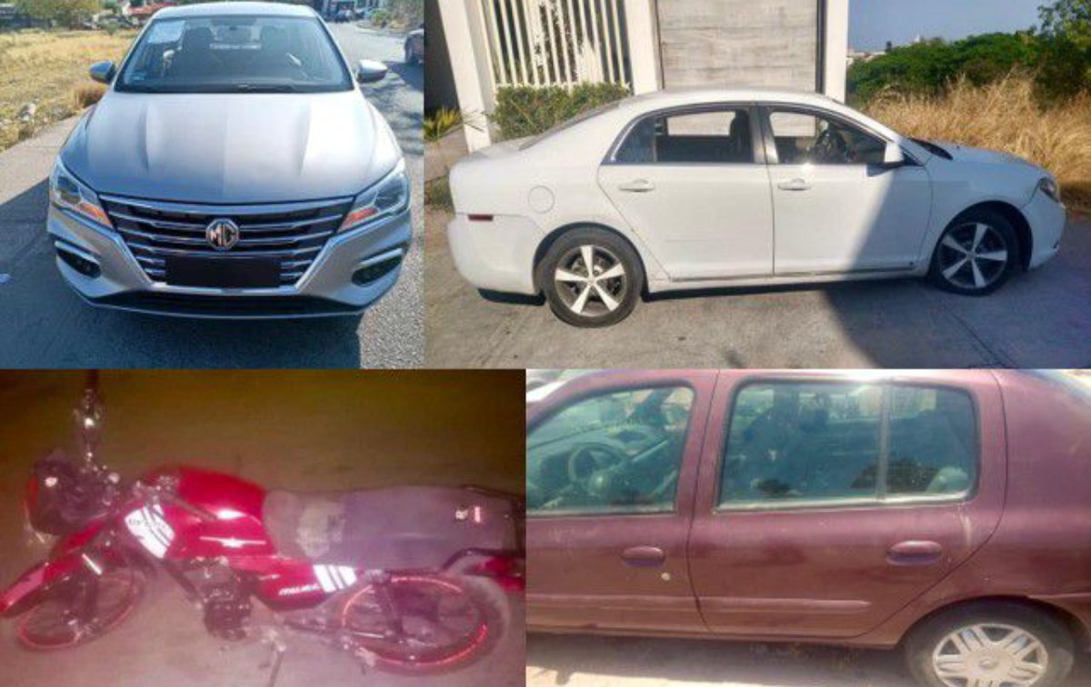 ¡Tenían reporte de robo¡ Trece vehículos son recuperados en Culiacán por la Policía Municipal