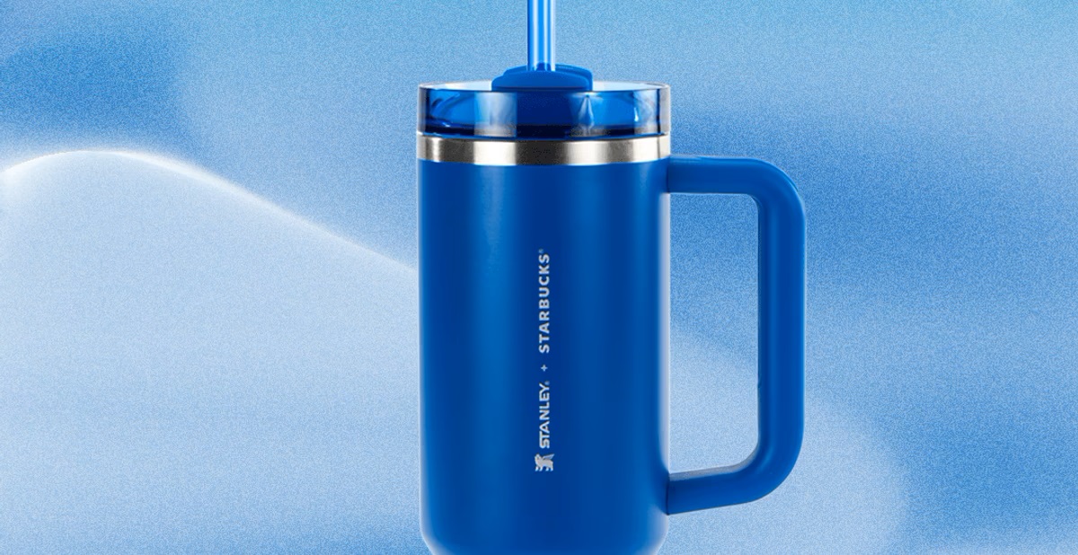 ¿Ya estás listo? Entérate cómo conseguir el vaso Stanley Azul de Starbucks