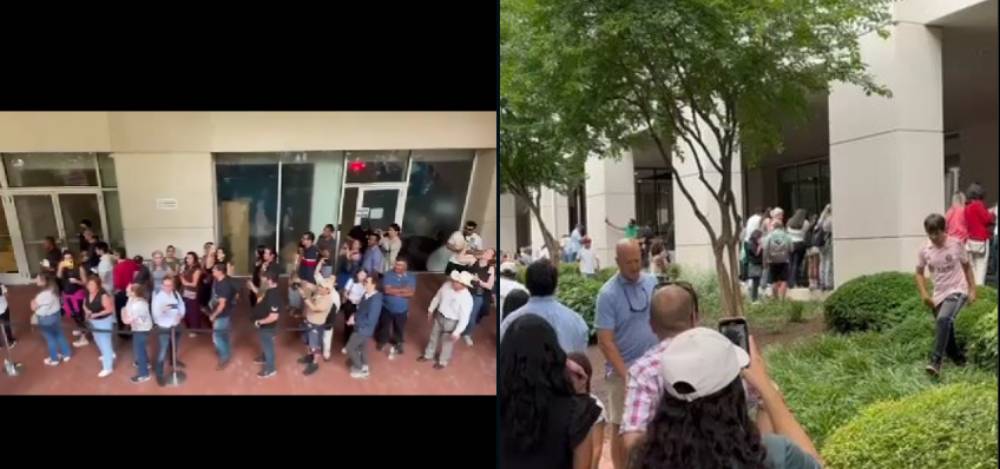 Videos: Mexicanos en el extranjero entonan Cielito Lindo y el himno nacional mientras aguardan votar