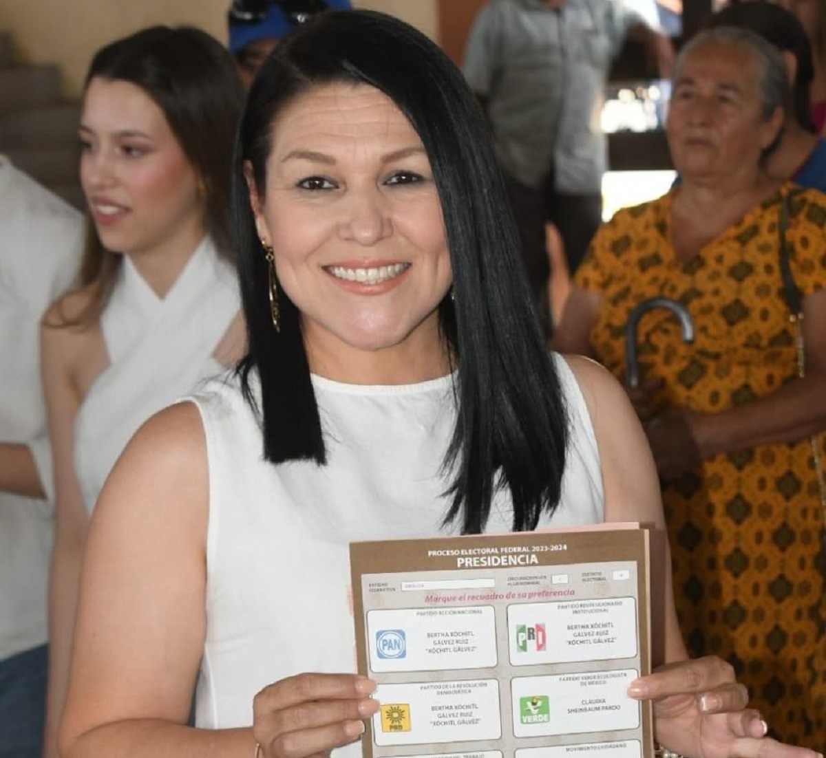 Yoneida Gámez se declara ganadora en Choix, por la coalición Fuerza y Corazón por Sinaloa