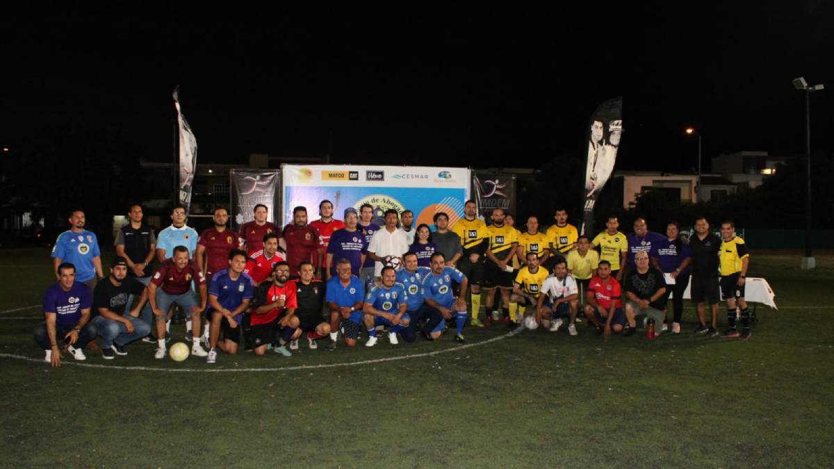 Arranca el 3er Torneo de Futbol del Colegio de Abogados ‘Genaro Estrada’ en Mazatlán