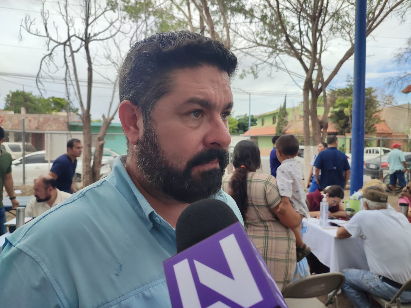 Enfoca Salud municipal en Ahome, atención sobre jornaleros del campo 35, revisan sus condiciones
