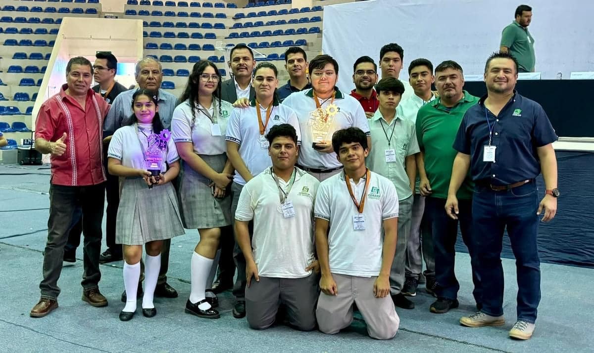 Alumnos de Cobaes representarán a Sinaloa en la Olimpiada Nacional de Robótica