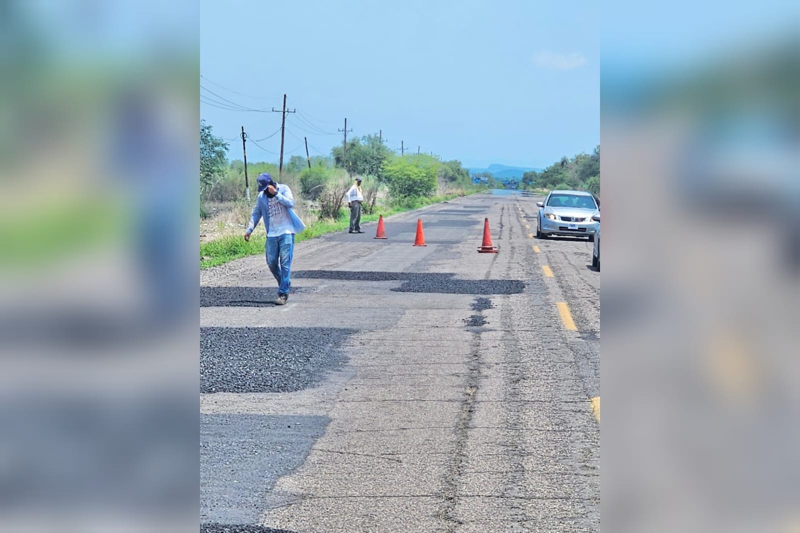 Gobierno de El Fuerte mantiene activo el Programa de Bacheo durante vacaciones