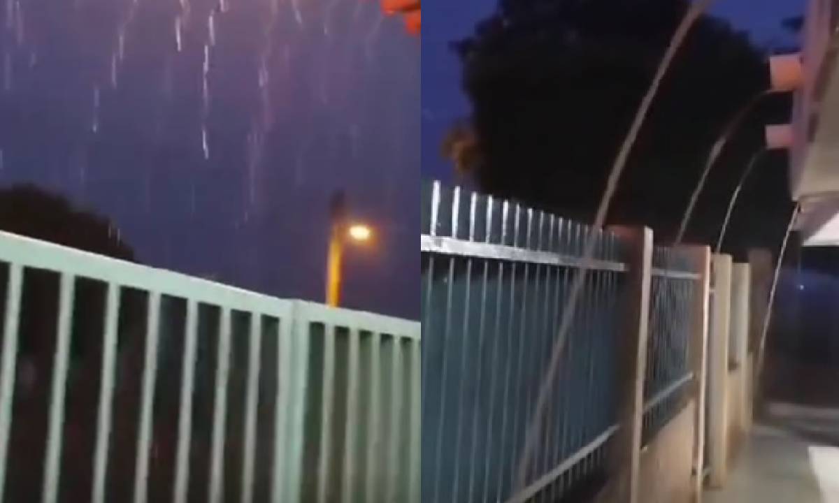 “Bendito Dios, la primera lluvia”; agradecen vecinos de Los Pinitos, Guasave precipitaciones