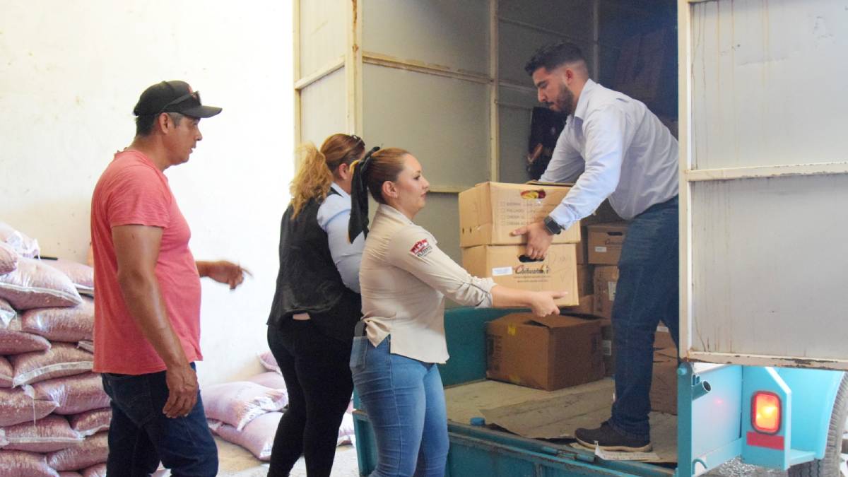 SIPINNA El Fuerte recibe importante donación de ropa y calzado de la Fundación Perla Ramos