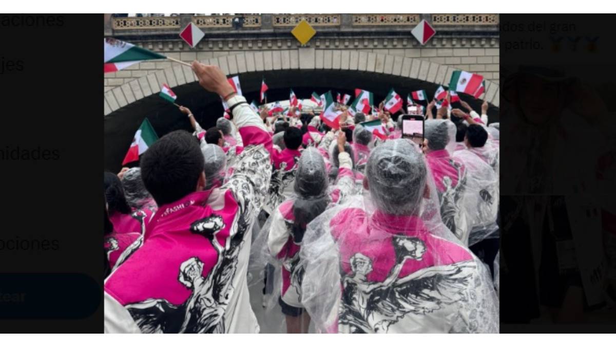 VIDEO: El “Cielito Lindo” se hizo escuchar en la inauguración de los Juegos Olímpicos París 2024