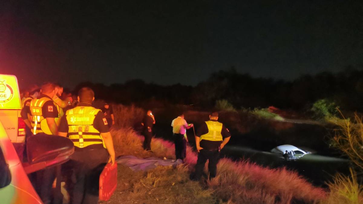 Víctimas del canalazo en la Lateral 18 en Ahome, eran pareja