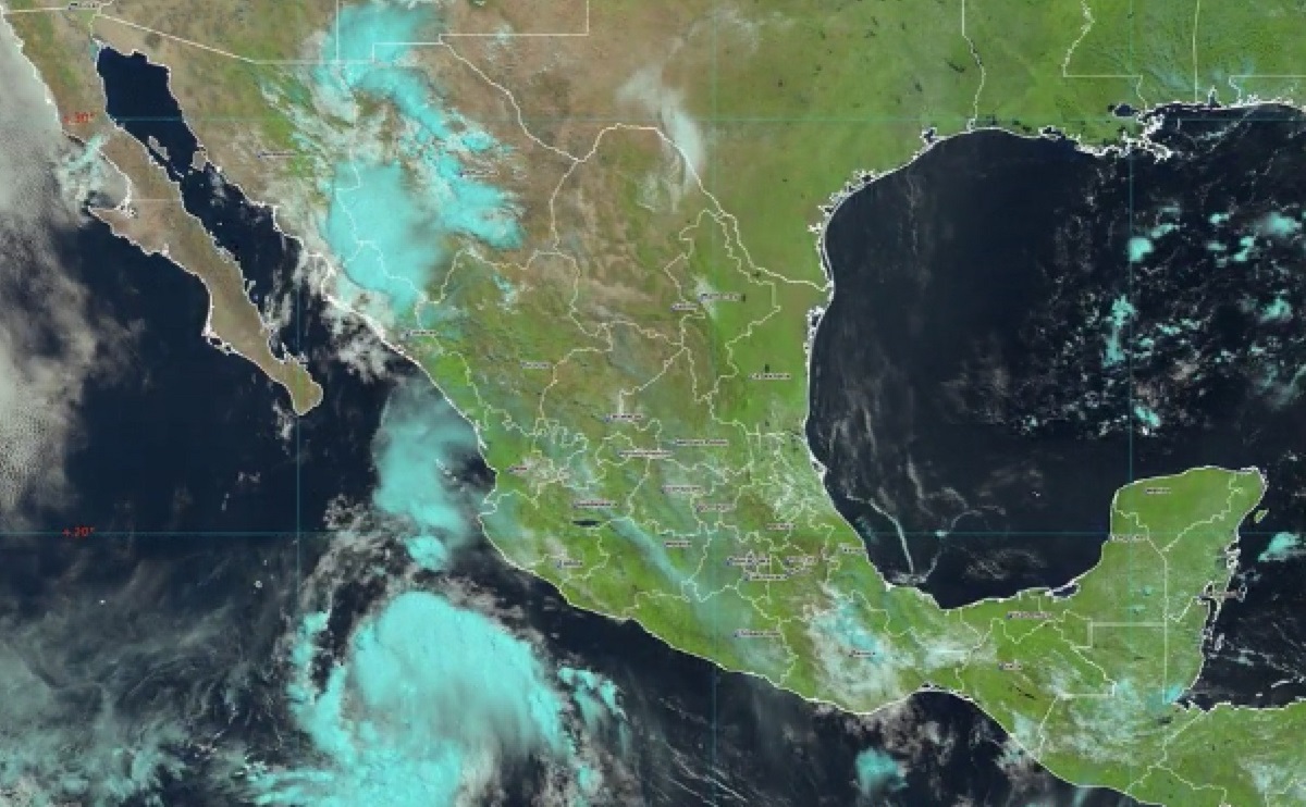 ¿Cuál es su trayectoria? Se formó la depresión tropical Tres-E en el océano Pacífico