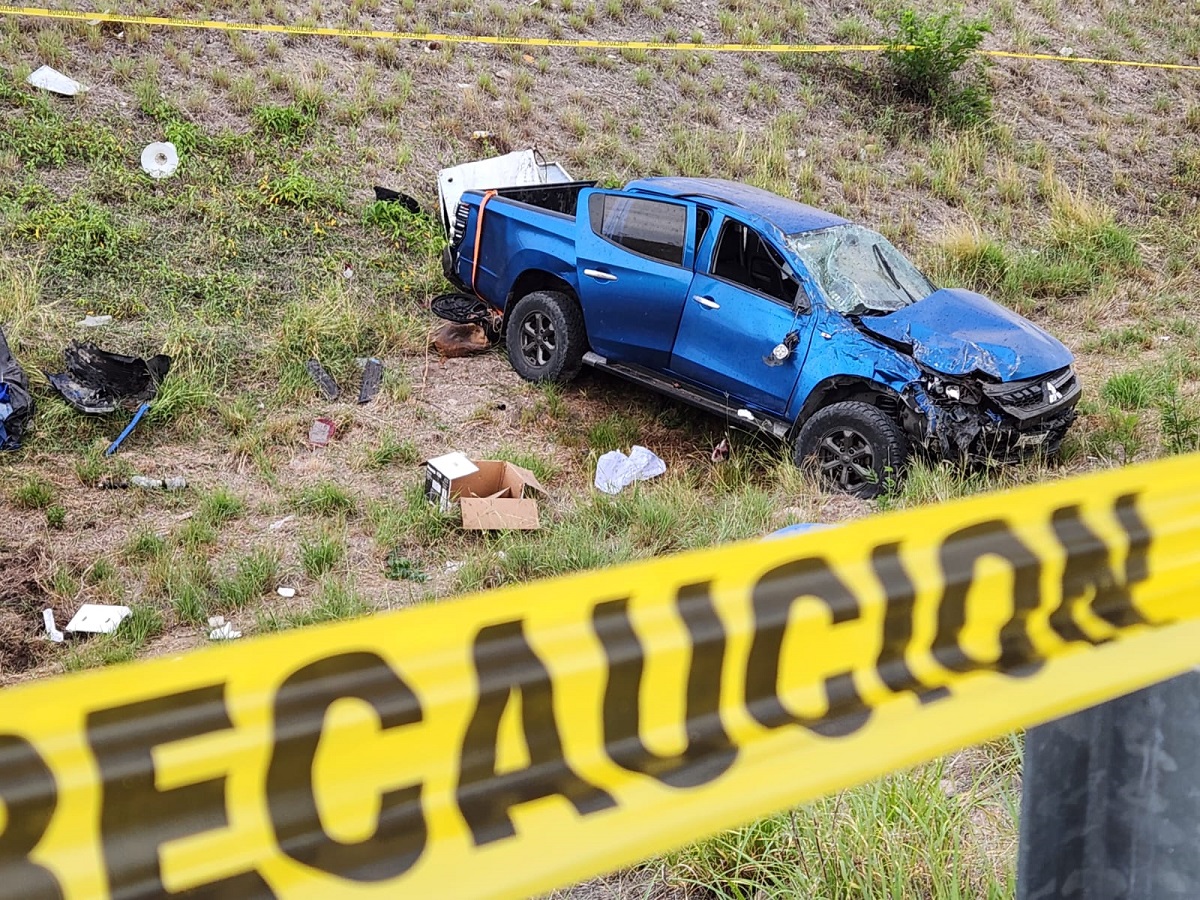 ¡Tragedia! Bebé y dos adultos fallecen en accidente sobre el libramiento Federal de Culiacán