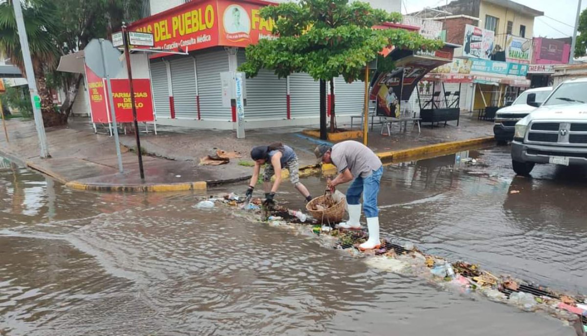 El 50% del alumbrado público en Ahome se afectó con las últimas lluvias; Servicios Público atiende poco a poco