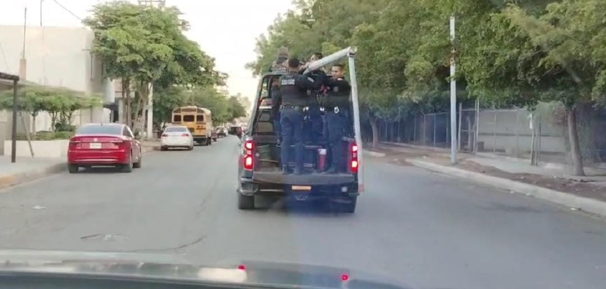 ¡Ya apareció! Gracias a reporte ciudadano encuentran arbotante robado en Guasave