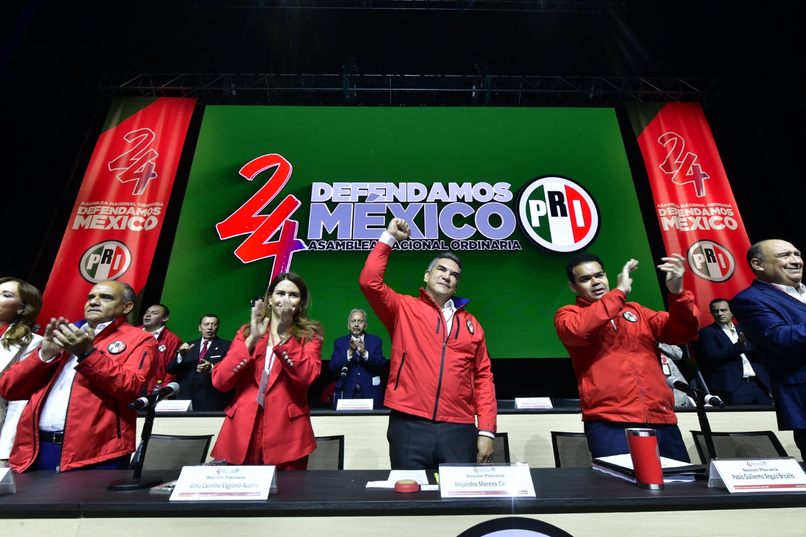Asamblea nacional del PRI aprueba reformas que permitirán reelección de ‘Alito’ Moreno