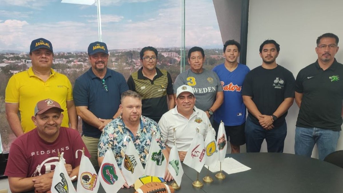 La Asociación de Futbol Americano de Sinaloa realiza congresos
