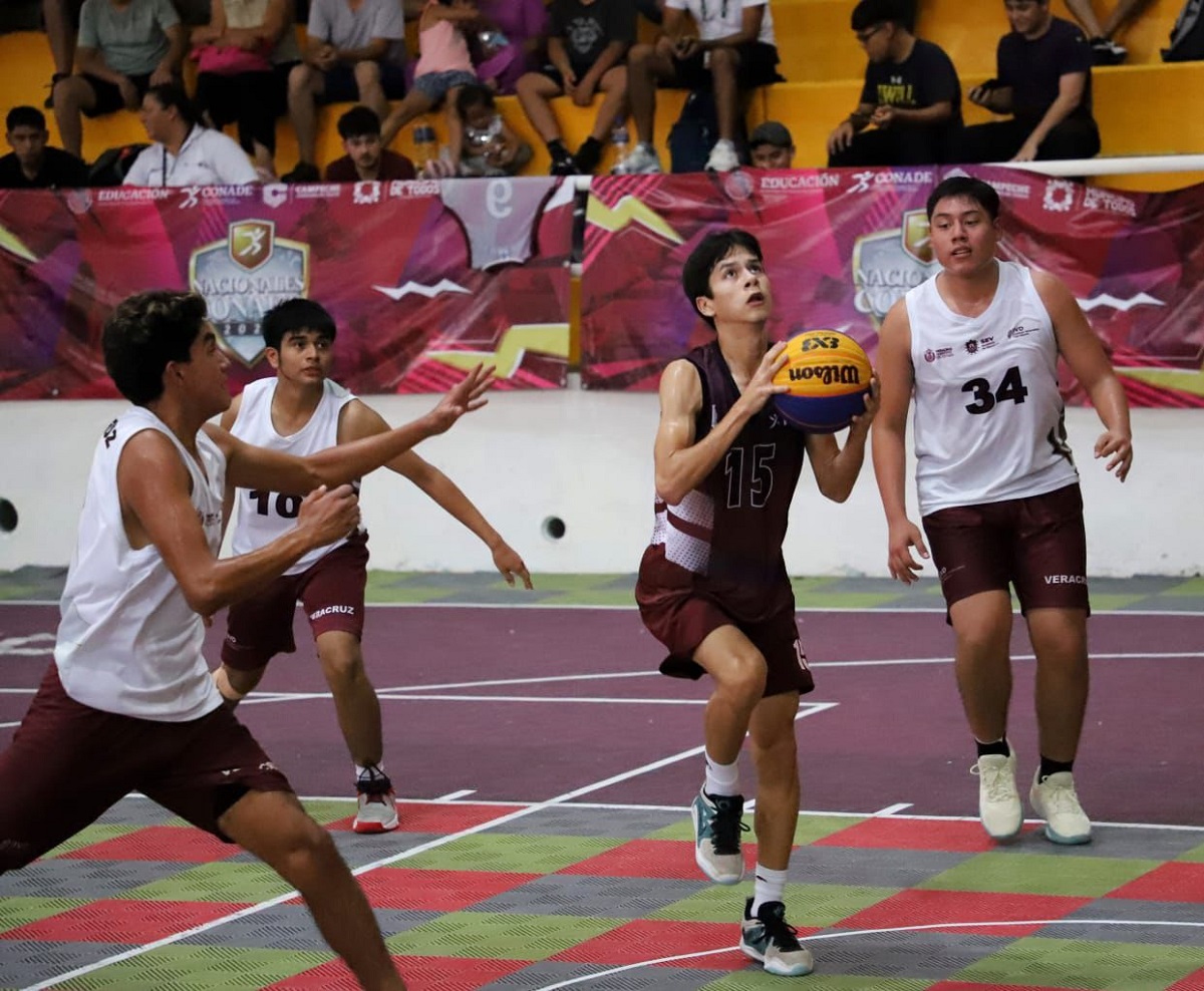 Sinaloa buscará su pase a cuartos de final en basquetbol 3×3 de los Nacionales Conade